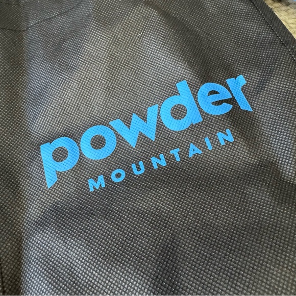 Powder Mountain Mini Tote Bag with Carabiner Keychain - Picture 6 of 8